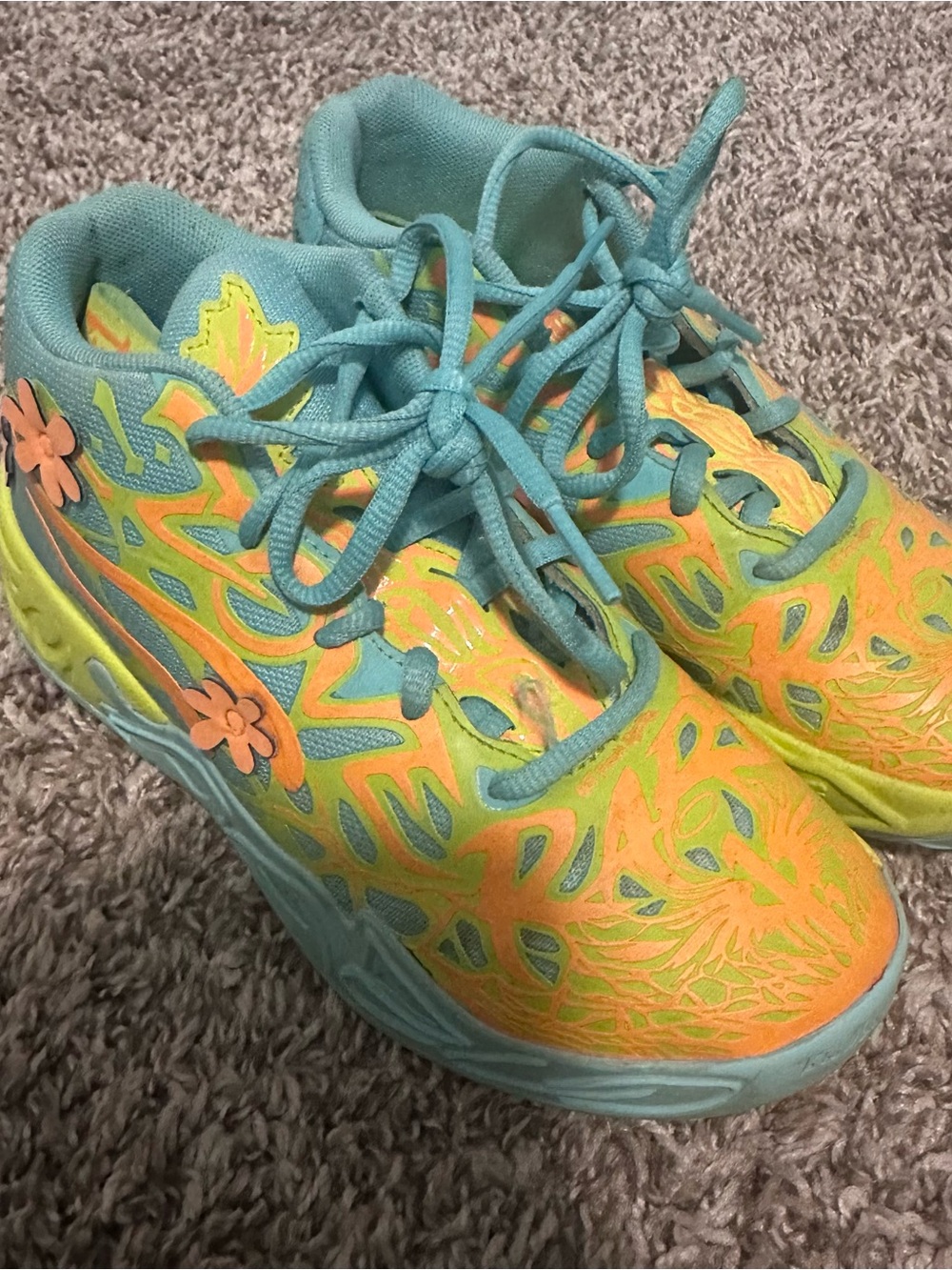 Puma LaMelo Ball MB.04 Scooby-Doo Boys Basketball Shoes Boys Size 2